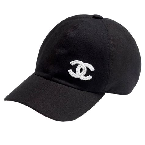 cappello baseball chanel|Chanel hats black and silver.